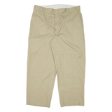 DICKIES Workwear Mens Trousers Beige Relaxed Tapered W40 L30