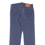 LEVI'S 511 Mens Trousers Blue Slim Straight W29 L28