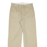 DICKIES Workwear Mens Trousers Beige Regular Straight W28 L29
