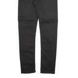DICKIES Womens Trousers Black Slim Skinny W28 L29