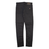 DICKIES Womens Trousers Black Slim Skinny W28 L29
