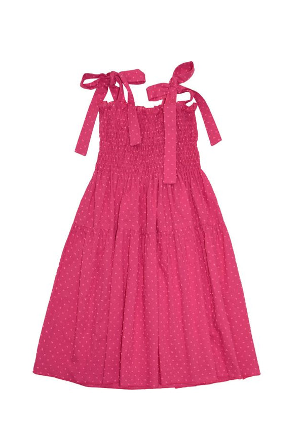 SUMMER BREEZE GIRL DRESS - PINK