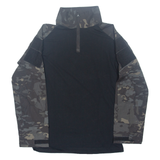 XL BODYSUIT Mens Sweatshirt Black 1/4 Zip L