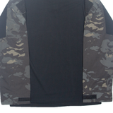 XL BODYSUIT Mens Sweatshirt Black 1/4 Zip L