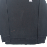 ADIDAS Mens Sweatshirt Black S
