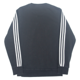 ADIDAS Mens Sweatshirt Black S