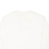 ADIDAS Womens Sweatshirt Cream UK 16
