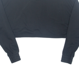 NIKE Cropped Womens Sweatshirt Black S
