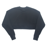 NIKE Cropped Womens Sweatshirt Black S