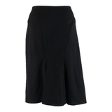 ARMANI COLLEZIONI Womens Flare Skirt Black Knee Length M