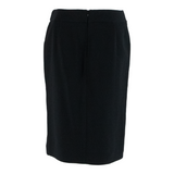 MAX MARA STUDIO Womens Pencil Skirt Black Knee Length UK 8
