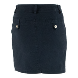 Womens Mini Skirt Black Short Denim S