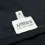 ARMANI COLLEZIONI Womens Flare Skirt Black Knee Length M