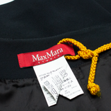 MAX MARA STUDIO Womens Pencil Skirt Black Knee Length UK 8