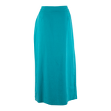 Womens Straight Skirt Blue Midi M