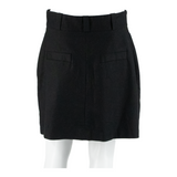 FRENCH CONNECTION Womens Straight Skirt Black Short M