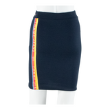 TOMMY HILFIGER Womens Pencil Skirt Blue Short Striped XXS