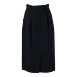 Womens Pencil Skirt Blue Midi S