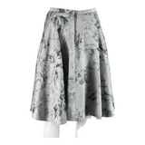 TED BAKER Womens Skater Skirt Grey Short Floral S