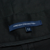 FRENCH CONNECTION Womens Straight Skirt Black Short M