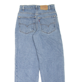 LEVI'S 550 Student Fit Womens Jeans Blue Relaxed Tapered 90s W26 L27