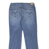 LEVI'S 505 Womens Jeans Blue Regular Straight Stone Wash W32 L30