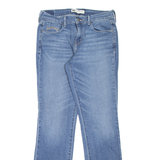 LEVI'S 505 Womens Jeans Blue Regular Straight Stone Wash W27 L32