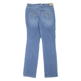 LEVI'S 505 Womens Jeans Blue Regular Straight Stone Wash W27 L32
