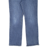 LEVI'S 505 Womens Jeans Blue Regular Straight Stone Wash W33 L32