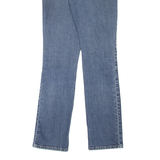 LEVI'S 505 Womens Jeans Blue Regular Straight Stone Wash W25 L31