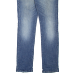 TOMMY JEANS Sutton Womens Jeans Blue Classic Straight Stone Wash W34 L34