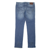 TOMMY JEANS Sutton Womens Jeans Blue Classic Straight Stone Wash W34 L34