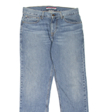 TOMMY HILFIGER Mens Jeans Blue Regular Straight Stone Wash W31 L30
