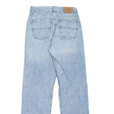 TOMMY HILFIGER Womens Jeans Blue Regular Straight Stone Wash W30 L32