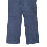 CALVIN KLEIN JEANS Womens Jeans Blue Regular Straight Stone Wash W34 L28