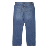 NAUTICA Mens Jeans Blue Relaxed Straight Stone Wash W34 L30