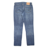 LEVI'S 511 Jeans Mens Blue Slim Straight Stone Wash W34 L32