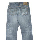 LEVI'S 514 Jeans Mens Blue Slim Straight Stone Wash W32 L30