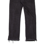 LEVI'S 501 Jeans Customised Mens Blue Regular Straight W33 L32