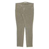 LEVI'S 711 Womens Trousers Green Slim Skinny W29 L28