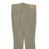 LEVI'S 711 Womens Trousers Green Slim Skinny W29 L28