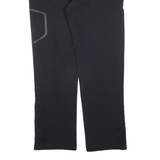NATURE TRAIL Womens Trousers Black Relaxed Straight W34 L30