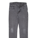 LEVI'S 514 Jeans Mens Black Slim Straight W30 L29