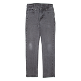 LEVI'S 514 Jeans Mens Black Slim Straight W30 L29