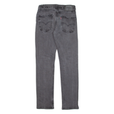 LEVI'S 514 Jeans Mens Black Slim Straight W30 L29