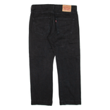 LEVI'S 501 Jeans Mens Black Regular Straight W32 L24