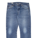 LEVI'S 501 BIG E Jeans Mens Blue Regular Straight W36 L30