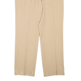 Womens Trousers Beige Regular Straight W38 L32