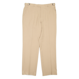 Womens Trousers Beige Regular Straight W38 L32