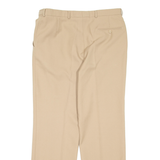 Womens Trousers Beige Regular Straight W38 L32